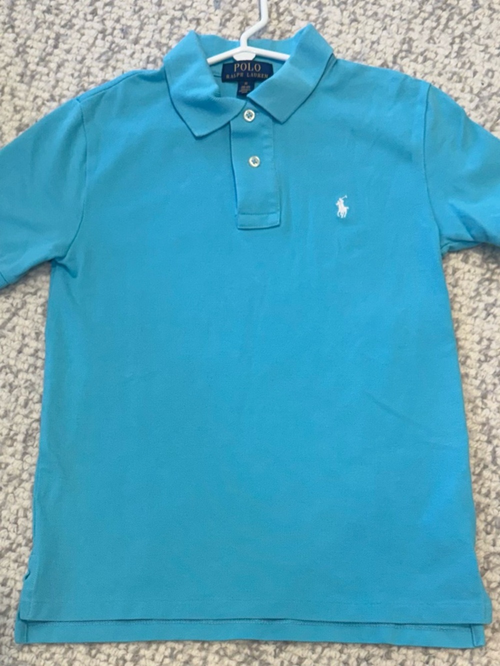 Polo by Ralph Lauren Boys' Bright Teal Short-Sleeve Polo